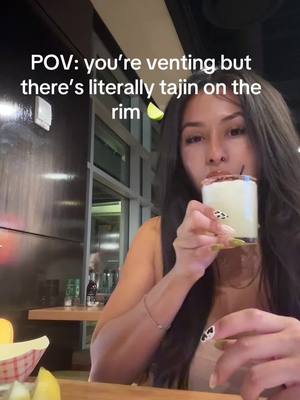 A post by @briihoffman on TikTok caption: Me 🤝 tajin margs