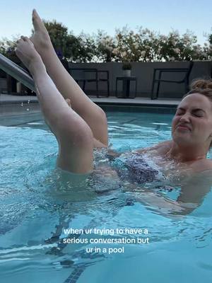 A post by @haleyybaylee on TikTok caption: I can’t not play with the water