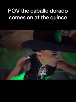 A post by @louiecastro on TikTok caption: i got stepped on too many times😔 #caballodorado #payasoderodeo #quinceañera #fyp #baile 
