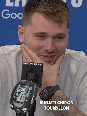A post by @jacobandco on TikTok caption: Luka Doncic wearing the Bugatti Chiron Tourbillon. #inspiredbytheimpossible #JacobAndCo #lukadoncic