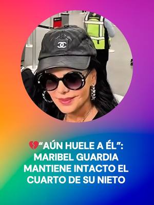 A post by @chismecito_rf on TikTok caption: 💔“Aún huele a él”: Maribel Guardia mantiene intacto el cuarto de su nieto#tiktokmehizover #tiktokinforma #espectaculos #maribelguardia