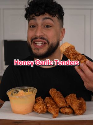 A post by @thegoldenbalance on TikTok caption: Honey Garlic Chicken Tenders 😭 (10/10)