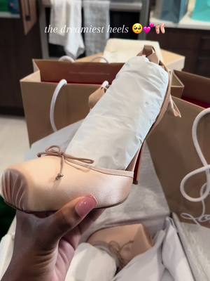 A post by @sierraxliyah on TikTok caption: like are these not so cute, (they are NOT comfy, but its the primciple) #fyp #foru #louboutin #redbottoms #balletheels #CapCut 