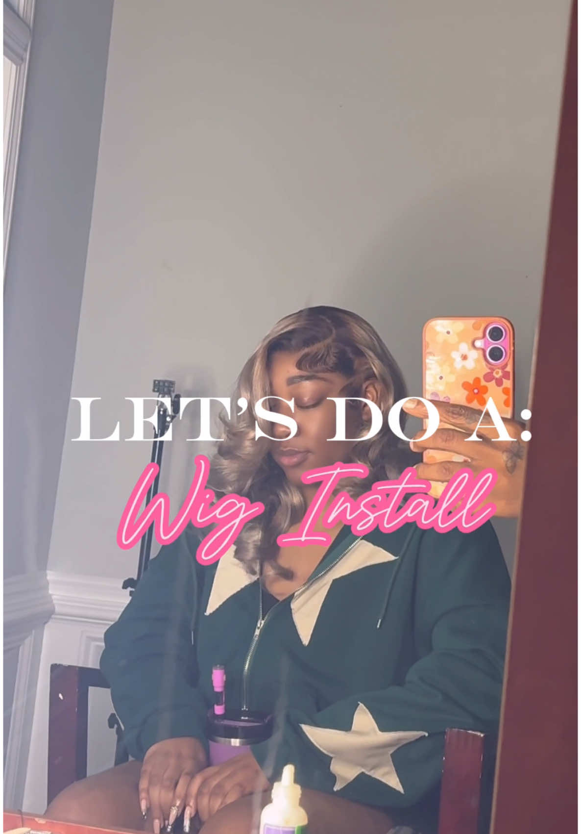 A post by @monaeeethegoat on TikTok caption: “Few clips missing, but the melt still understood the assignment.#FYP #monaeeethegoat #ForYou #viral #wiginstall 