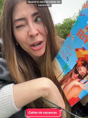 A post by @shayvise on TikTok caption: Ça y est, il est temps pour moi de vous l’annoncer ! Je sors ENFIN mon cahier de vacances !!!! ☀️ Il est en précommande (lien interforum dans ma bio) et sort officiellement le 7 mai en librairie !! Vous y trouverez des exercices et activités pour travailler sur vos problématiques personnelles (timidité, amour, se faire des amis en vacances, se libérer des complexes en maillot de bain, préparer sa rentrée, devenir vidéaste et plein d’autres choses). Il s’adresse principalement aux collégiens ! #pourtoi #foryou 