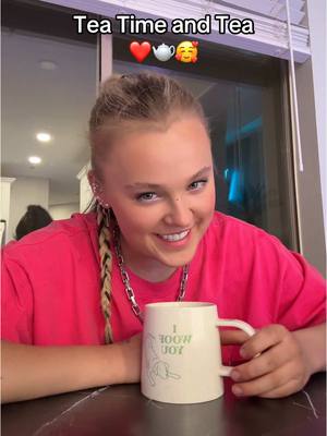 A post by @itsjojosiwa on TikTok caption: Tea Time and Tea part 3❤️🫖🥰