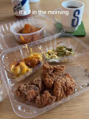 A post by @salemmitchell on TikTok caption: who says you can only eat a catfish plate for lunch and dinner 