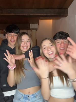A post by @violasilvii on TikTok caption: guai a chi prova a toccare questo gruppo 💕 @alicee @Cristiano🌓 @Fabio Ferrucci 