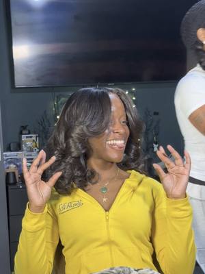 A post by @beautyishername_x on TikTok caption: 2x6 glueless closure sew in,layers, curls and face for the win 🙌🏽🥹.  This hair was not provided by me * ##tayahsbeautytrap🏚 ##newjerseyhairstylist##jerseyhairstylist##phillyhairstylist##nychairstylist##protectivestyles##naturalhair##wiginstall##kinkycurlyhair##dmvhair ##baltimorehairstylist##curlyextensions##tradionalsewin##leaveoutsewin##gluelessclosuresewin#26inchwig##wigtok##wigstyling#sewin#versitile
