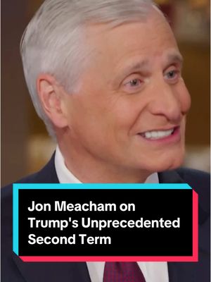 A post by @thedailyshow on TikTok caption: Presidential biographer Jon Meacham on realizing just how unprecedented Trump’s second term is #DailyShow #Trump #JonMeacham
