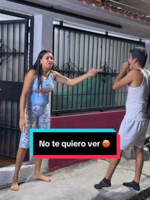 A post by @ronaldvallez on TikTok caption: No te quiero ver 😡