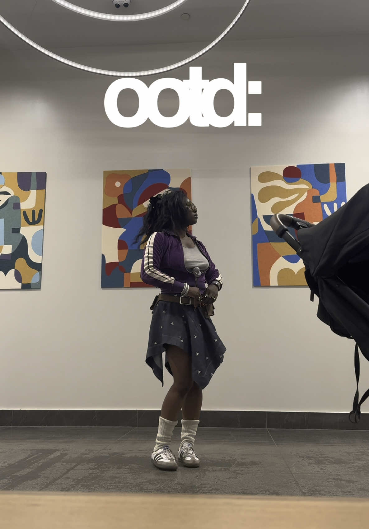 A post by @bidismalls on TikTok caption: thawing out 🌟 #ootdfashion 