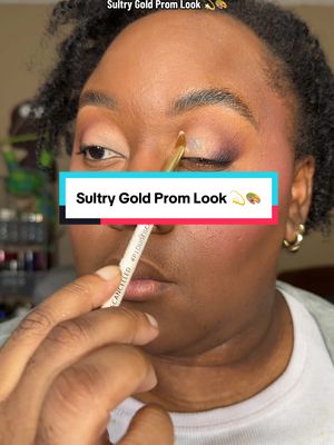 A post by @kbmakeupme24 on TikTok caption: I used @bolivebeaute20 Nude Persian Palette & @SUGARCOSMETICS BUTTER CAKE pigment on the lids 🥰🎨  #fyp #foryoupage #viral #makeup #makeuptutorial #eyeshadow #prom 