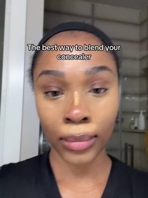 A post by @therealvanessa101 on TikTok caption: #makeuptutorial #concealerhack #makeupbrushes 