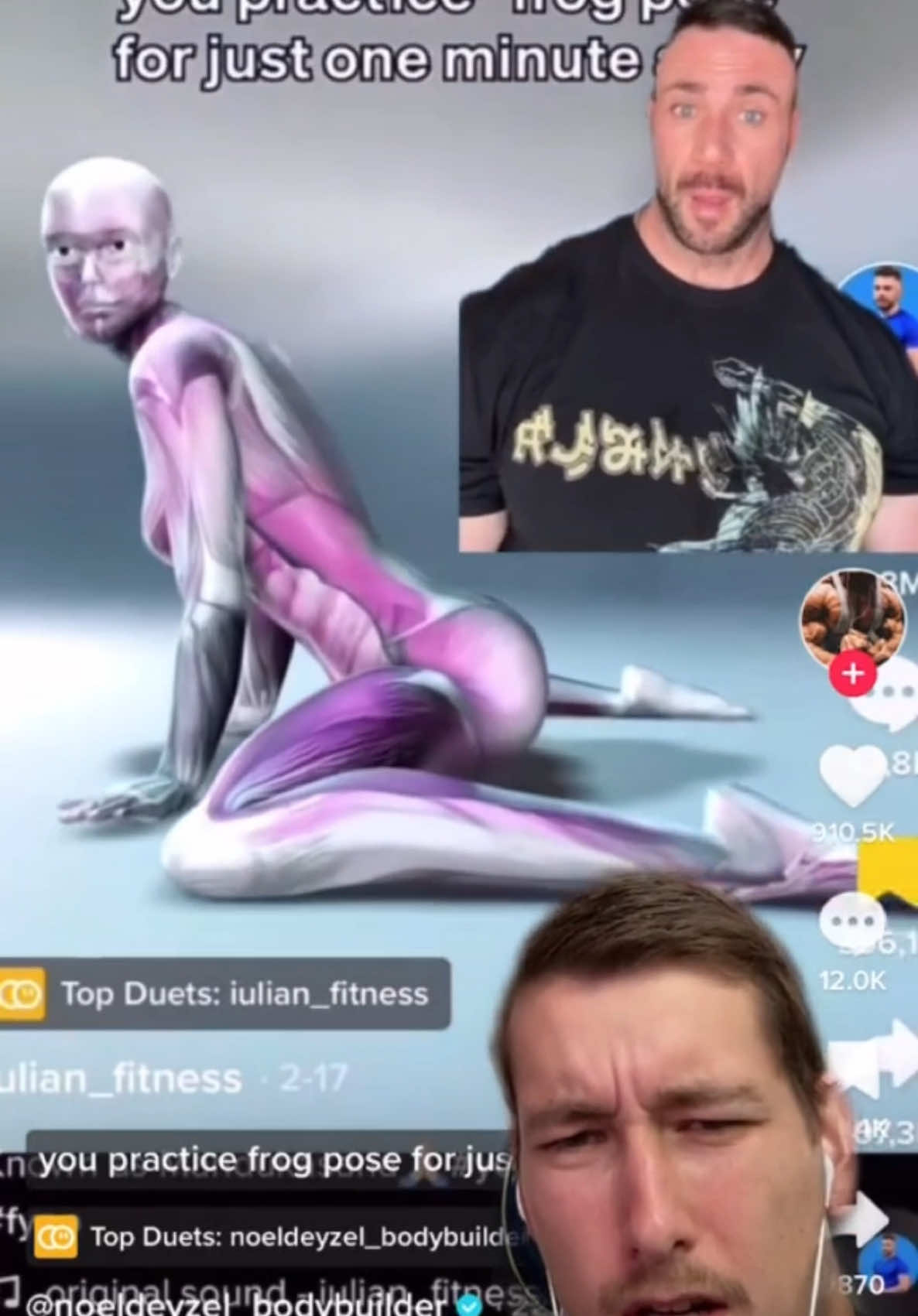 A post by @itsmenicksmithy on TikTok caption: For my male audience (: #react #foru #oddlysatisfying 