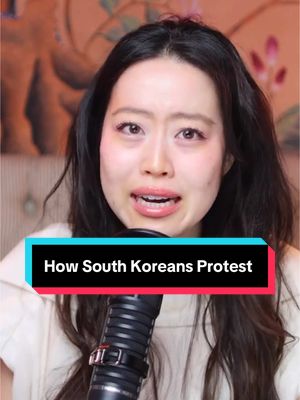 A post by @stephaniesooyt on TikTok caption: This protest looks more like a concert!  #StephanieSoo #RottenMango