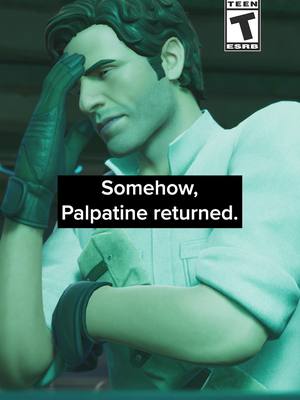 A post by @fortnite on TikTok caption: Been wondering just how Palpatine returned... 🤔