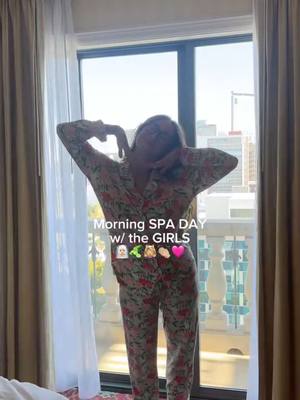 A post by @taylorrandsoph on TikTok caption: Can we do this everyday? @Shelby & Dylan @joshandsav @Hunter & Devin #taylorandsoph #friends #travel #spa #matching 