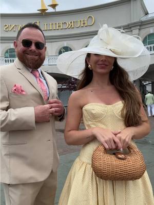 A post by @tabithaswatosh on TikTok caption: We made it @kentuckyderby 🫶🏻