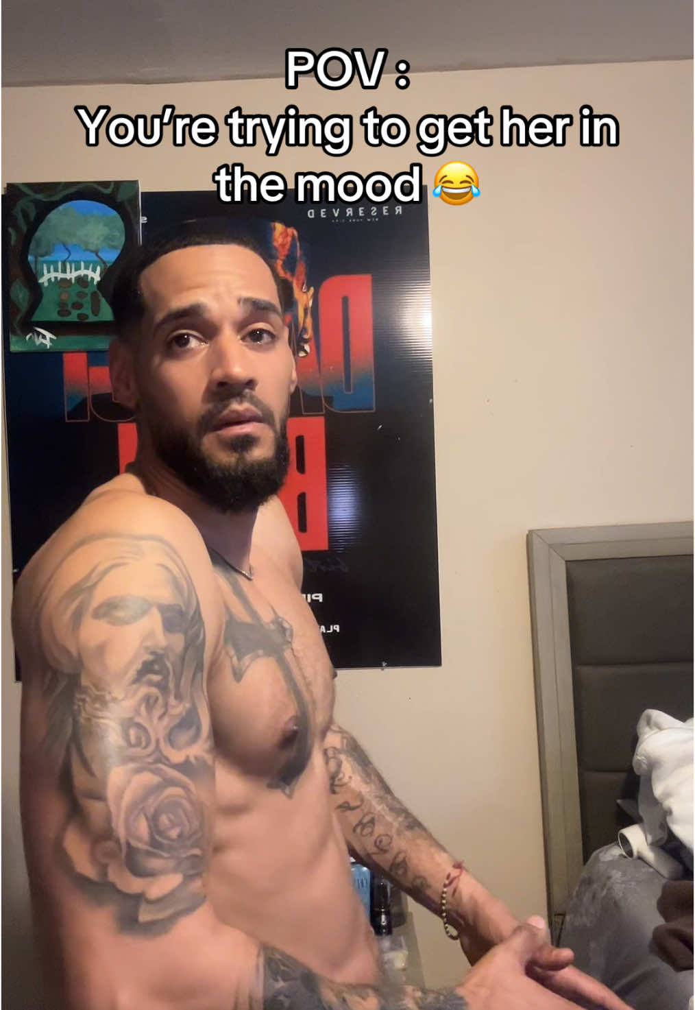 A post by @davinci_beau on TikTok caption: I don’t know how to ask for kitty… this how I ask lmaoooo you think it worked? #fyp #foryoupage 