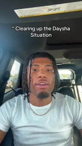 A post by @whiteboymaj on TikTok caption: This is not a bashing video, me and daysha talked & apologized! Just clearing my name up #fyp #viral #messymaj 
