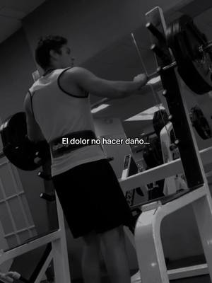 A post by @maurobelloo on TikTok caption: El DOLOR te construye 🦍 #pain #fitness #gymrats #gymbros #gymsis #fit #gymsis 