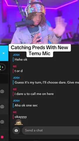 A post by @robdamaster on TikTok caption: New mic is crazy #streamer #viral #voicechanger 