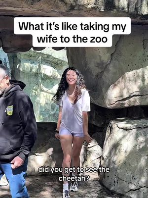 A post by @meghanandjack on TikTok caption: She makes going to the zoo a lot more fun 😂 #meghanandjack @Noah and Lori 