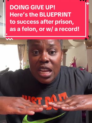 A post by @treeswalk on TikTok caption: THE 3 THINGS YOU NEED TO SUCCEED (after prison or w/ a criminal record)! #successtips #howtosucceed #successmindset #felonsuccess #succeed #successfulwomen #successful 