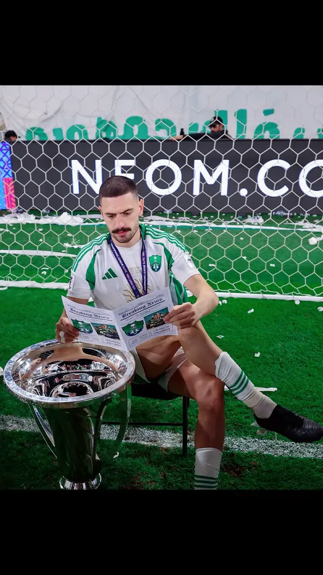 A post by @merihdemiral on TikTok caption: CHAMPION OF ASIA!!!! 🤍💚🏆