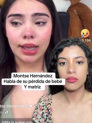 A post by @dayanechrissel on TikTok caption: Montse Hernández  Habla de su pérdida de bebé Y matriz noticia #montsehernandez #noticia #noticiadeultimahora 