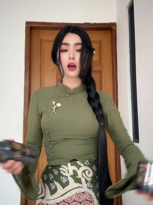 A post by @yooneaindrasoe30 on TikTok caption: 💚#pppppppppppppppp #fyp #viral #foryou #မြင်ပါများပီးချစ်ကျွမ်းဝင်အောင်လို့🥰🤭 