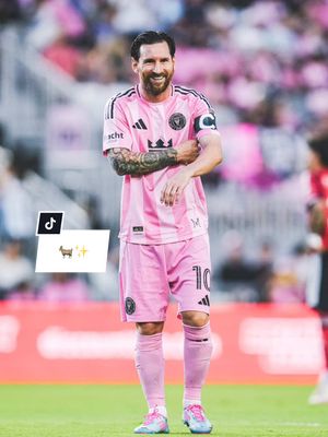 A post by @intermiamicf on TikTok caption: GOL DEL MEJOR DE TODOS LOS TIEMPOS 🐐✨ #MLS #Messi #InterMiamiCf 