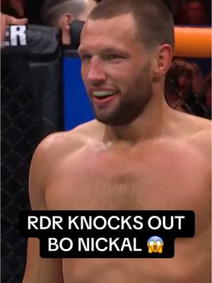 A post by @espnmma on TikTok caption: WOW 😳 #ufc #mma #bonickal #ko #knockout #ufcdesmoines 