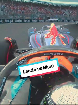 A post by @f1 on TikTok caption: this battle for pole deserves the ghost car treatment 🙂‍↕️ #F1 #miamigp #landonorris #maxverstappen