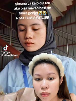 A post by @melvinahusyanti96 on TikTok caption: Ga terimaa genjer di minderin, padahal ini menu bikin tambah nasi🥲 Izin ambil video nya yaa @HAHIHUHEHO 😆