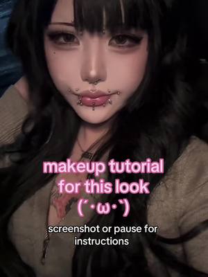 A post by @fish_fingersd on TikTok caption: new makeup tut :p #fyp #foryoupage #🇨🇳 #08 