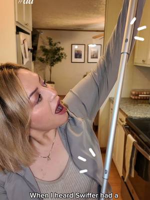 A post by @brodiesaves on TikTok caption: #swifferpartner  #ad  Grab the new @Swiffer Sweep + Mop Deluxe today on the Walmart App & get $5 in Walmart Cash, now through May 15th. #cleanthatclicks  #couponing couponing #walmartdeals 