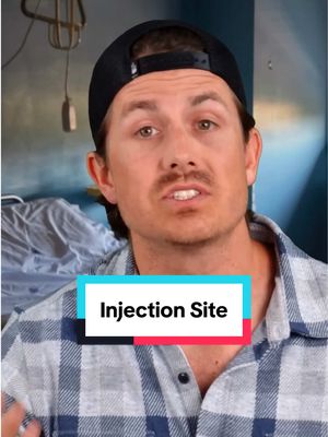 A post by @mrballen on TikTok caption: Injection Site 