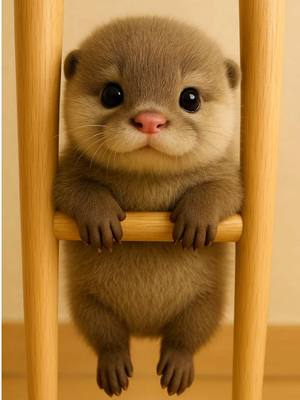 A post by @ku_13js on TikTok caption: Cute little otter🥰#LittleOtte #cute #baby 
