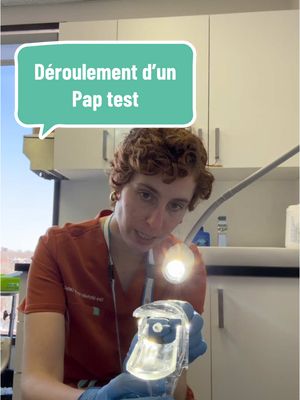 A post by @lamdcoloree on TikTok caption: Réponse à @fizzycurl31💎 Pour s’y préparer: le déroulement d’un pap test (test de Papanicolaou) pour dépister le cancer du col de l’utérus 🥰 #medecin #sante #femme #cancer #depiatage