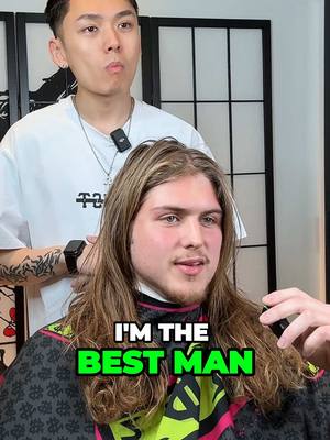 A post by @nguyensteadycutting on TikTok caption: Don’t be taking all the attention now 🔥😮‍💨 best haircut for the best man haha appreciate you trusting me with this transformation LINK IN BIO TO SET AN APPOINTMENT ‼️ _______________________________________ ##richmondvabarber##richmondva##vabarber##rvabarber##barber##fade##haircut##richmondbarber##nguyensteadycutting#transformation #mullet 