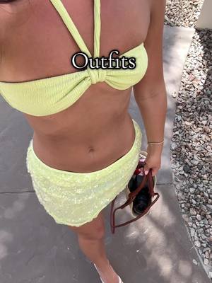 A post by @izzyoller on TikTok caption: A compilation of all the outfits I wore in Vegas this week!