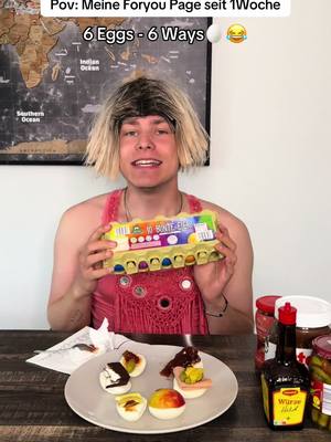 A post by @itsofficialmarco on TikTok caption: Das letzte Ei war das beste!🥚😍Habt ihr wuch schon 6 Eggs - 6 Ways probiert?😂😂😂