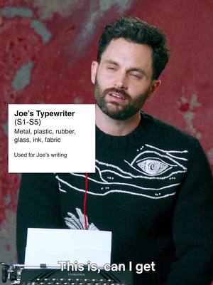 A post by @netflix on TikTok caption: investigating the contents of joe's final box 🔎 #YOUNetflix