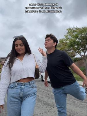 A post by @natalientheaguilars on TikTok caption: sad vibes out here 😞💔 #theaguilars #joke #hispanic 