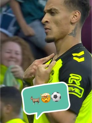 A post by @realbetisbalompie on TikTok caption: THE REAL GOAT! 🐐 🤯 #LALIGAHighlights #StarWarsDay #RealBetis #DeportesEnTikTok #Antony #TiktokFootballAcademy #sportsontiktok 