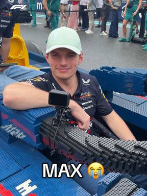 A post by @f1 on TikTok caption: the mind games have started pre-race 🤪 @LEGO #F1 #formula1 #miamigp #maxverstappen #redbullracing @LEGO® & F1® 