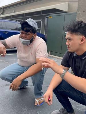 A post by @druski on TikTok caption: Every Nail Salon has a male nailtech like this 💅🏼😂😂😂😭😭😭 #druski #nailsalon #nail #nailtech #asian #funny #fyp #foryoupage 