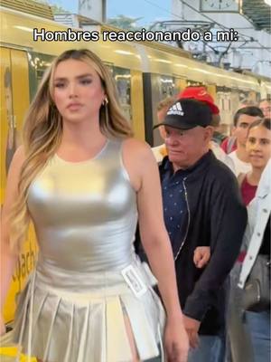 A post by @.mirandah on TikTok caption: Hombres y mujeres reaccionando a mi ♥️ #foryou #destacame #parati 